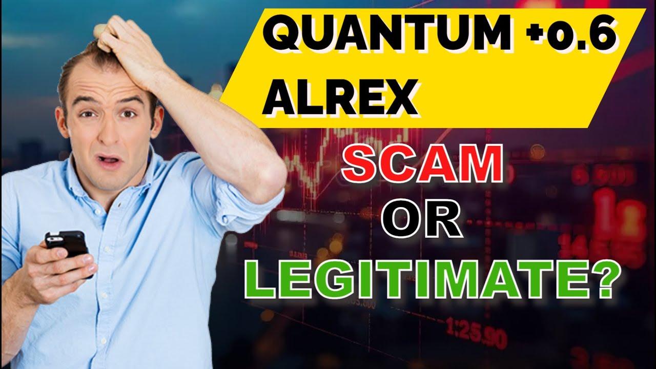 Quantum +0.6 Alrex Platform Review! Scam Alert? Guide For Traders: Top Features & Trading Tips!